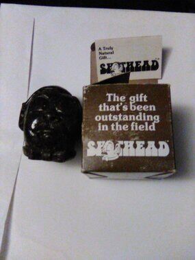 Original Tolan Industries SH*THEAD 100% COW Manure Bust with box and card!